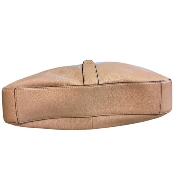 G.I.L.I. Classic Pebble Leather Hobo Verona TUSCAN ROSE Hobo Bag - Picture 10 of 12